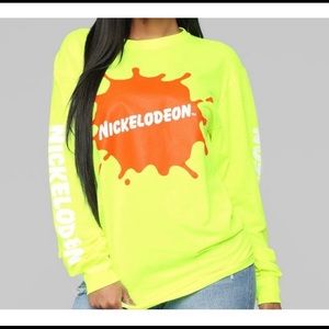 Neon Nickelodeon top